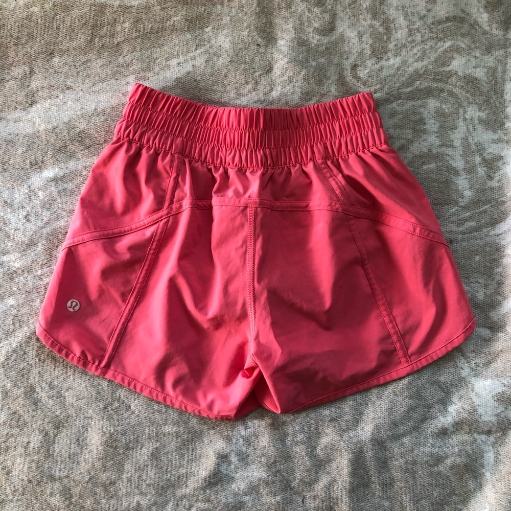 Lululemon pink tracker shorts- 4